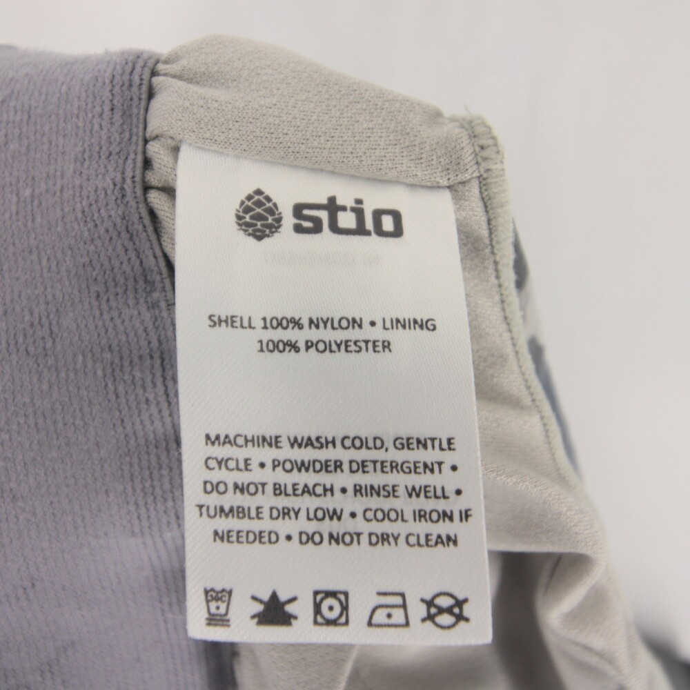Stio Second Light Shorts Womens XS Gray Camo Lined Athletic Trail Running - Picture 9 of 10